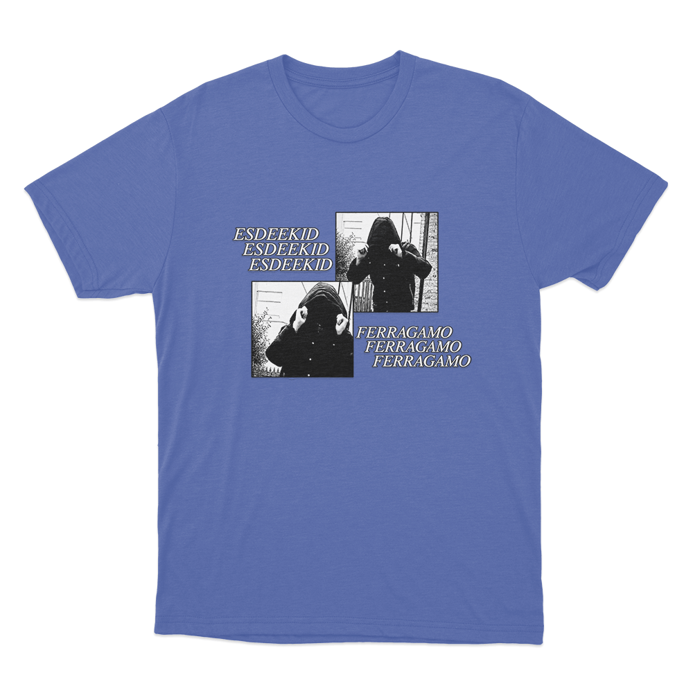 Esdeekid Ferragamo Unisex T Shirt Blue Esdeekid Ferragamo Unisex T Shirt Blue