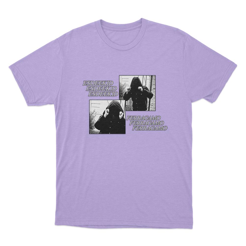 Esdeekid Ferragamo Unisex T Shirt Purple Esdeekid Ferragamo Unisex T Shirt Purple