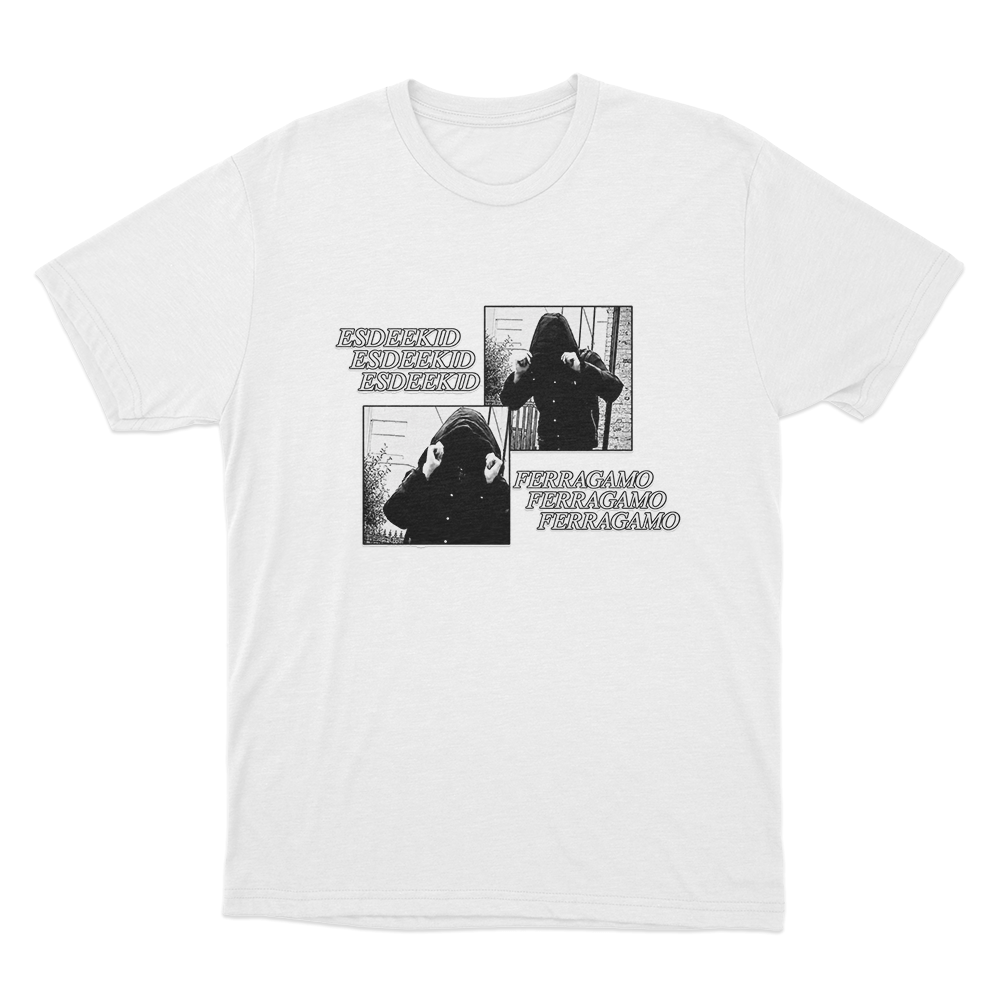 Esdeekid Ferragamo Unisex T Shirt White Esdeekid Ferragamo Unisex T Shirt White