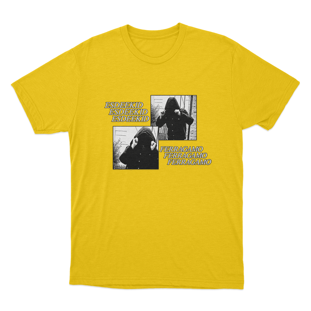 Esdeekid Ferragamo Unisex T Shirt Yellow Esdeekid Ferragamo Unisex T Shirt Yellow