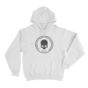 Esdeekid Number Nine Skull Unisex Hoodie White